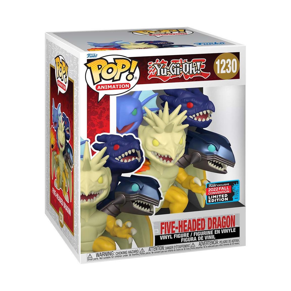 Funko POP! - Super Animation - Yu-Gi-Oh! Five-Headed Dragon - 2022 New York Comic Con Exclusive