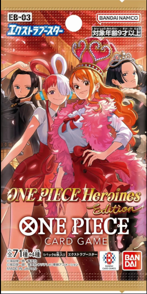 One Piece TCG - Eb-03 Heroines - Booster Pack