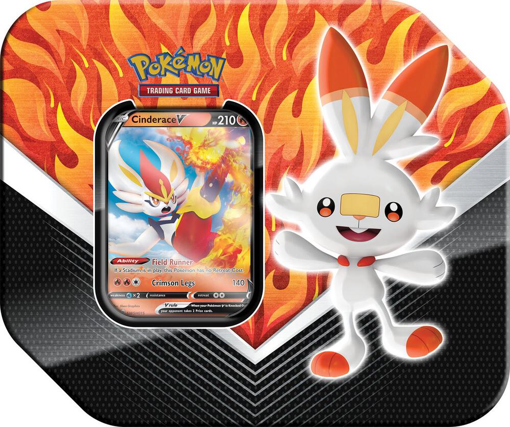 Pokemon TCG - Galar Partners Tin [Cinderace V] - SWSH01