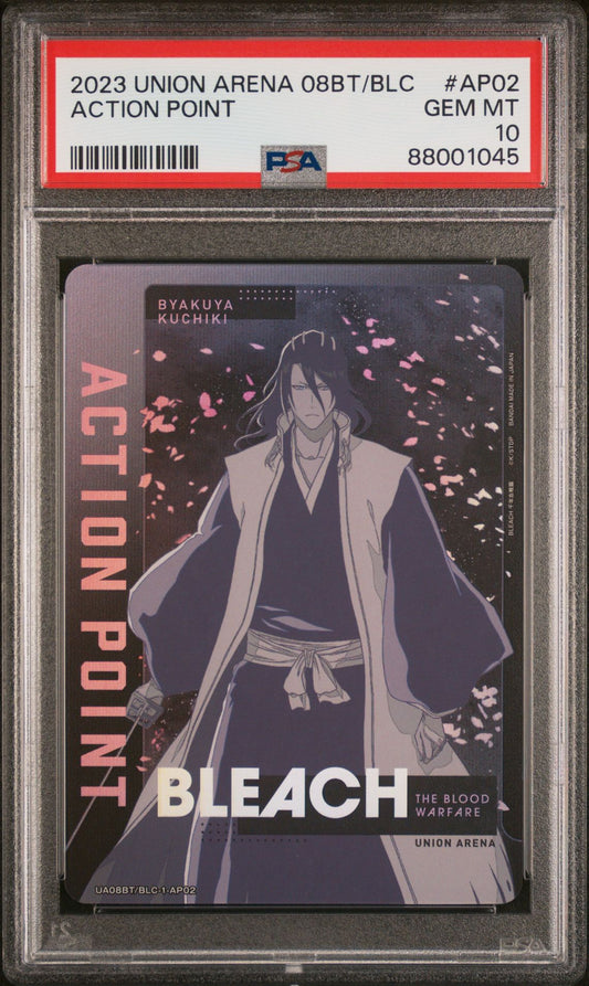 PSA 10 - Byakuya Kuchiki - Action Point - Union Arena