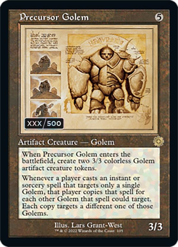 Precursor Golem - Schematic - Serialized #345