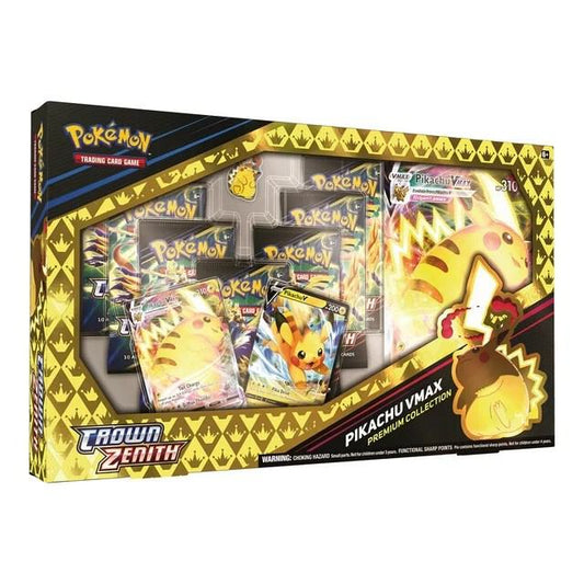 Pokemon TCG Pikachu VMAX Premium Collection - Crown Zenith