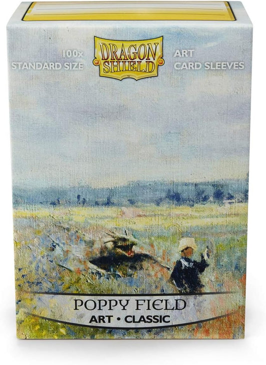 Dragon Shield - Poppy Field - Classic Sleeves x100