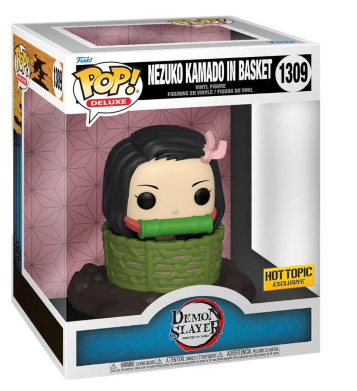 Funko Pop! Nezuko Kamado In A Basket - Hot Topic Exclusive